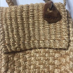 Espirit vintage straw bag